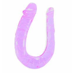 Dildo dublu flexibil, 27.5 cm