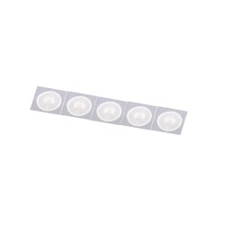 Set 5 Tag-uri NFC autoadezive, rotunde, NFC213, 13.56mHz, programabile, scriere, citire cu telefon mobil