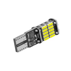 Bec led T10 W5W, superbright, canbus, 26 leduri, SMD4014S, lumina alb pura 6000k