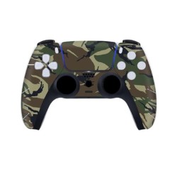 Folie Skin pentru Controller Sony Playstation 5 - Wraps camuflaj verde
