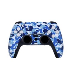 Folie Skin pentru Controller Sony Playstation 5 - Wraps camuflaj albastru