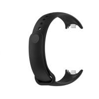 Bratara din silicon, pentru Xiaomi Mi Band 8 si Mi Band 9, negru